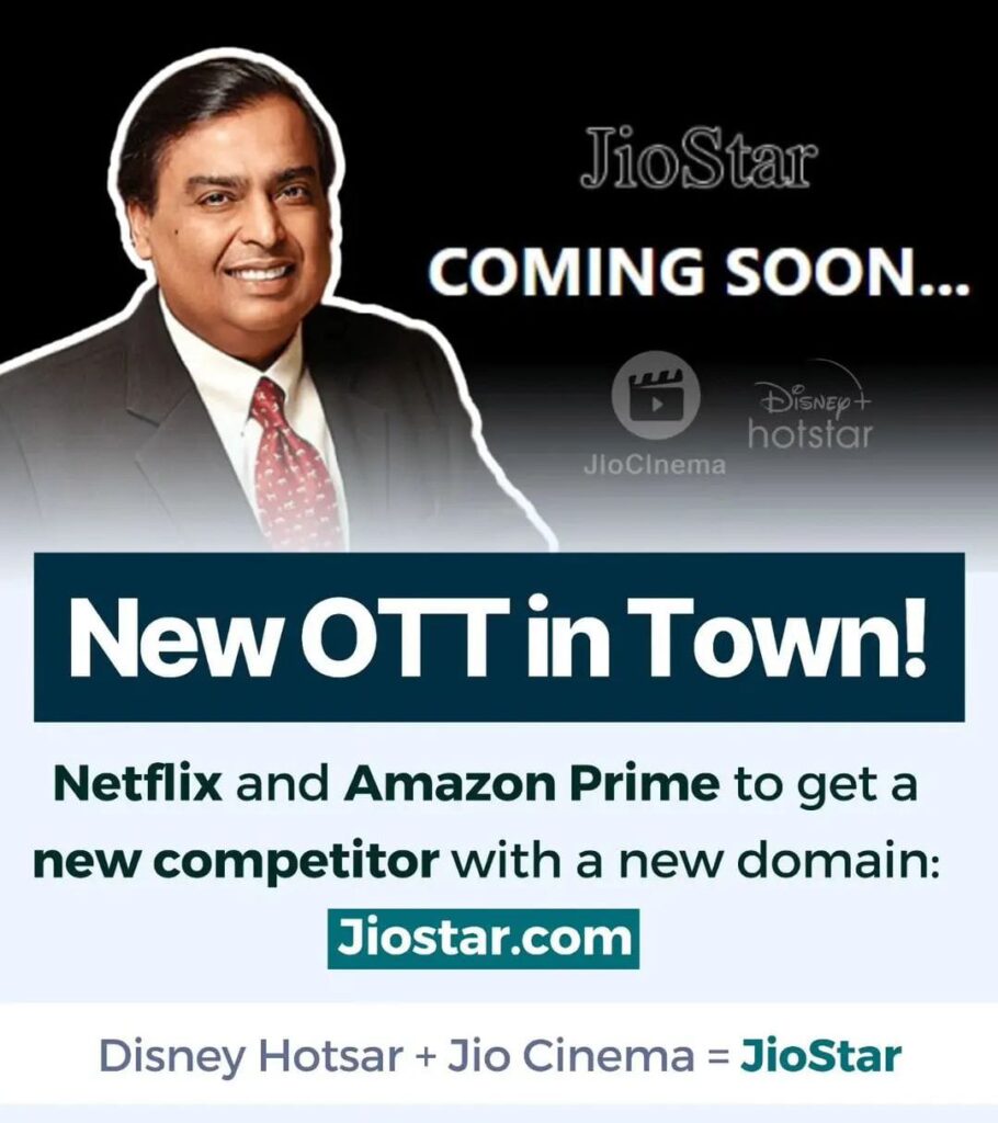Mukesh Ambani Launch jiostar.com