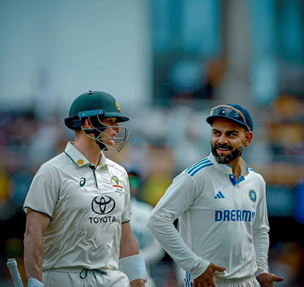 virat kohli vs steve smith Fight