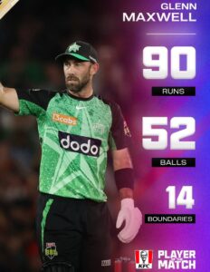 sydney thunder vs perth scorchers